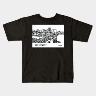 Richmond - Virginia Kids T-Shirt